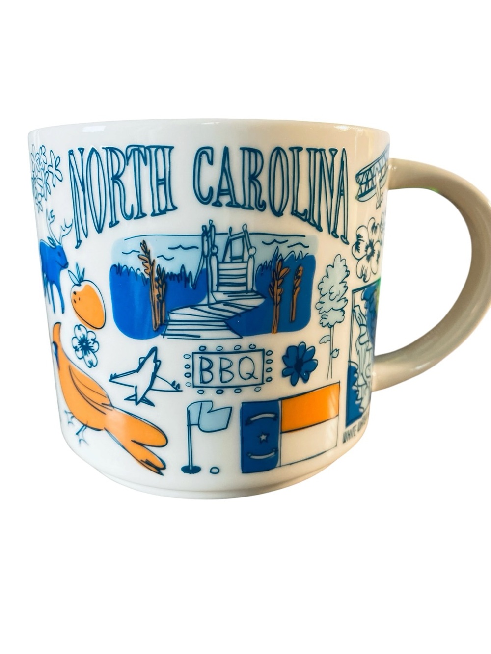 Starbucks Destination Been There Series NORTH CAROLINA Mug 14 Oz